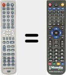 Telecomando sostituto di REMCON1225