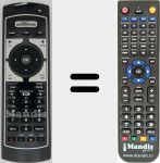 Telecomando sostituto di REMCON855