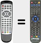 Telecomando sostituto di REMCON376