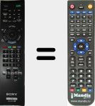 Telecomando sostituto di RM-ED 044 (FX0006611)