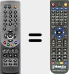 Telecomando sostituto di RS-505