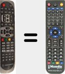 Telecomando sostituto di S-HD910