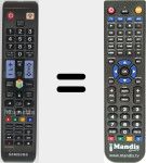 Telecomando sostituto di TM1250B (AA59-00638A)