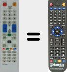 Telecomando sostituto di TM1060 (BN59-01078A)