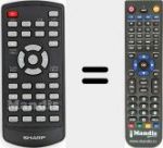Telecomando sostituto di SH465