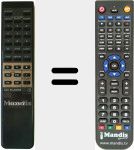 Telecomando sostituto di RM-D591 (146559511)