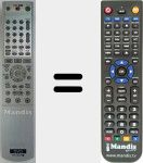 Telecomando sostituto di RMT-D205P (147872221)