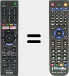 Telecomando sostituto di RMT-TX300E (149331412)