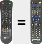 Telecomando sostituto di ST2470G