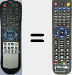 Telecomando sostituto di MPIX356