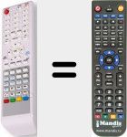 Telecomando sostituto di SAL006