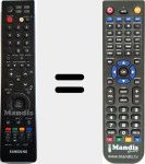 Telecomando sostituto di TM 87 A (BN5900530A)