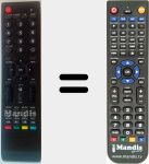 Telecomando sostituto di TVX 220 V2