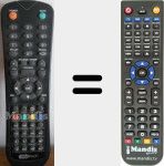 Telecomando sostituto di STD 236-231