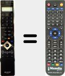Telecomando sostituto di GA588WJSA (RRMCGA588WJSA)