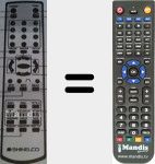 Telecomando sostituto di TVL2033-DT