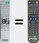 Telecomando sostituto di RM-AAU005 (147969111)