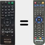 Telecomando sostituto di RMT-D197P (148942911)