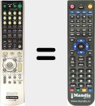 Telecomando sostituto di RMPP412 (147779311)