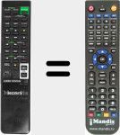 Telecomando sostituto di RM-S311 (169313111)