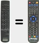 Telecomando sostituto di RM-U265 (147363311)