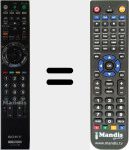 Telecomando sostituto di RMED012 (148089513)