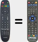 Telecomando sostituto di THS803