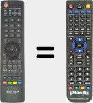 Telecomando sostituto di TLXI2470HD