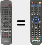Telecomando sostituto di TWD50174 (TW50174)