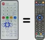 Telecomando sostituto di VTD40