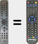 Telecomando sostituto di RAS5 (WV500100)