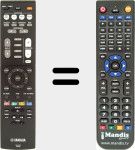 Telecomando sostituto di RAV550 (ZT595900)