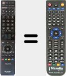 Telecomando sostituto di GB012WJSA (RRMCGB012WJSA)