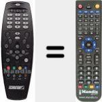 Telecomando sostituto di REMCON1191