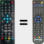 Telecomando sostituto di DVBT 100 Gemini