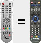 Telecomando sostituto di DVR7500