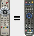 Telecomando sostituto di DSB780FTA