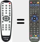 Telecomando sostituto di Iomiro 100