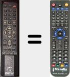 Telecomando sostituto di Echostar005