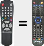 Telecomando sostituto di MF5900215A