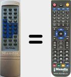Telecomando sostituto di MX003