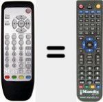 Telecomando sostituto di REMCON720