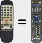 Telecomando sostituto di REMCON1434