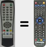 Telecomando sostituto di REMCON1489