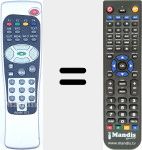 Telecomando sostituto di RG405DT3