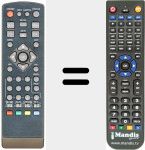 Telecomando sostituto di REMCON1131