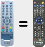 Telecomando sostituto di REMCON1014