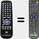Telecomando sostituto di RMC-V300