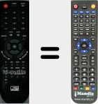 Telecomando sostituto di 1602103