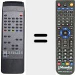 Telecomando sostituto di 7MZ187F